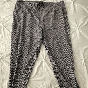Black & White Houndstooth Pants